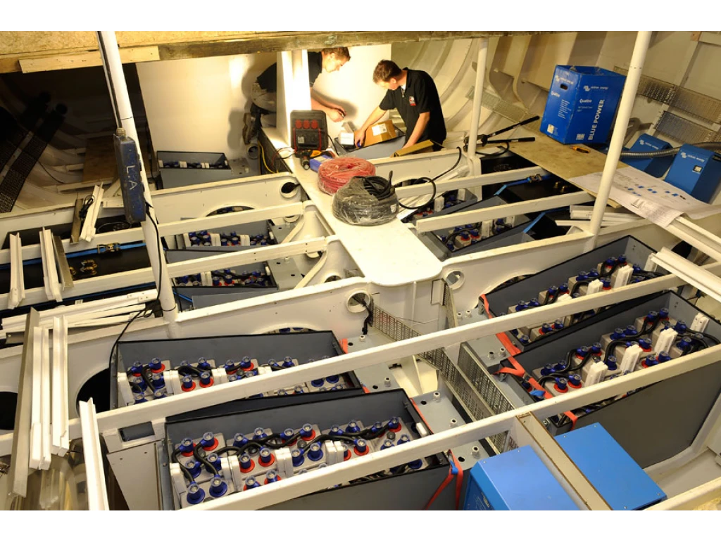 Holland Yacht Partners - Plaatsing accus
