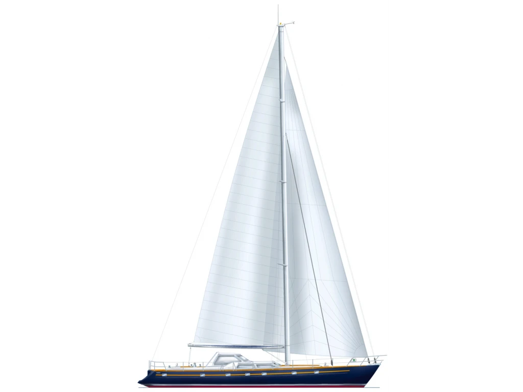 Holland Yacht Partners - Namoussa Sailplan